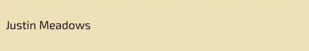 Justin Meadows